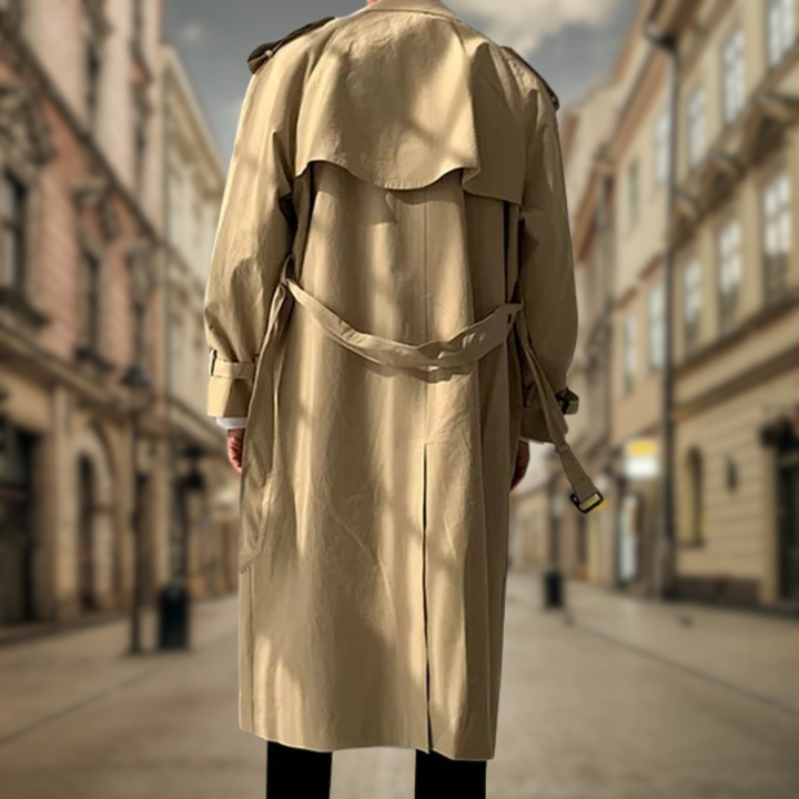 Michael™ | Elegant long trench coat